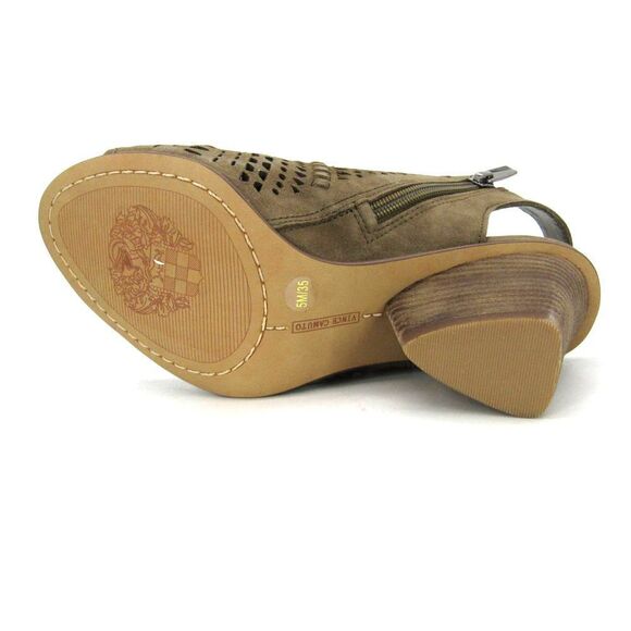 Vince Camuto Derechie Womens Block Heel Sling Back Pumps SZ 5 - Picture 7 of 9